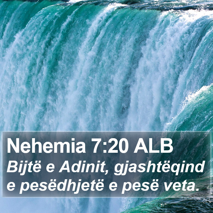 Nehemia 7:20 ALB Bible Study