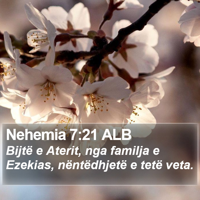 Nehemia 7:21 ALB Bible Study