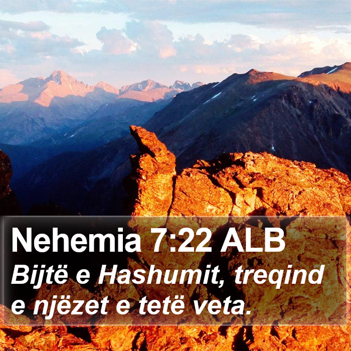 Nehemia 7:22 ALB Bible Study