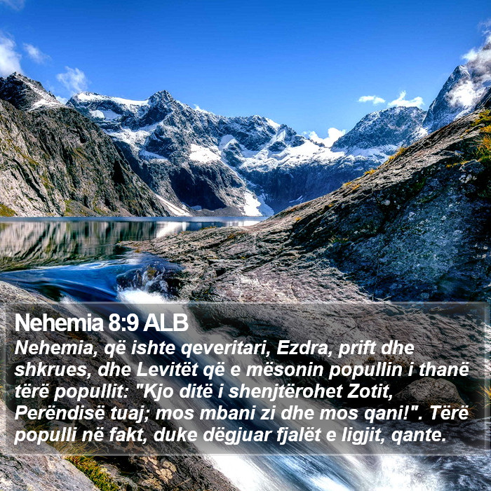 Nehemia 8:9 ALB Bible Study