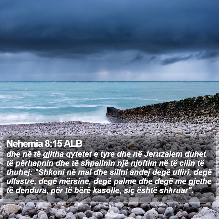 Nehemia 8:15 ALB Bible Study