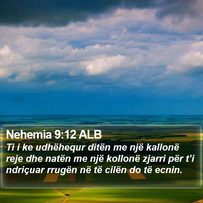 Nehemia 9:12 ALB Bible Study