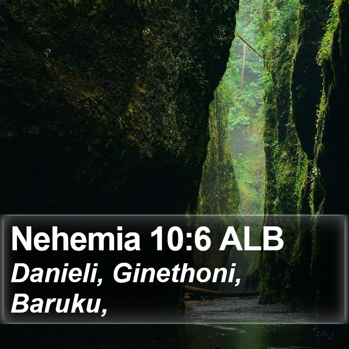 Nehemia 10:6 ALB Bible Study