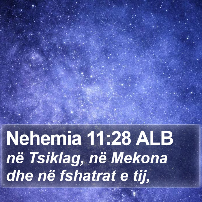 Nehemia 11:28 ALB Bible Study