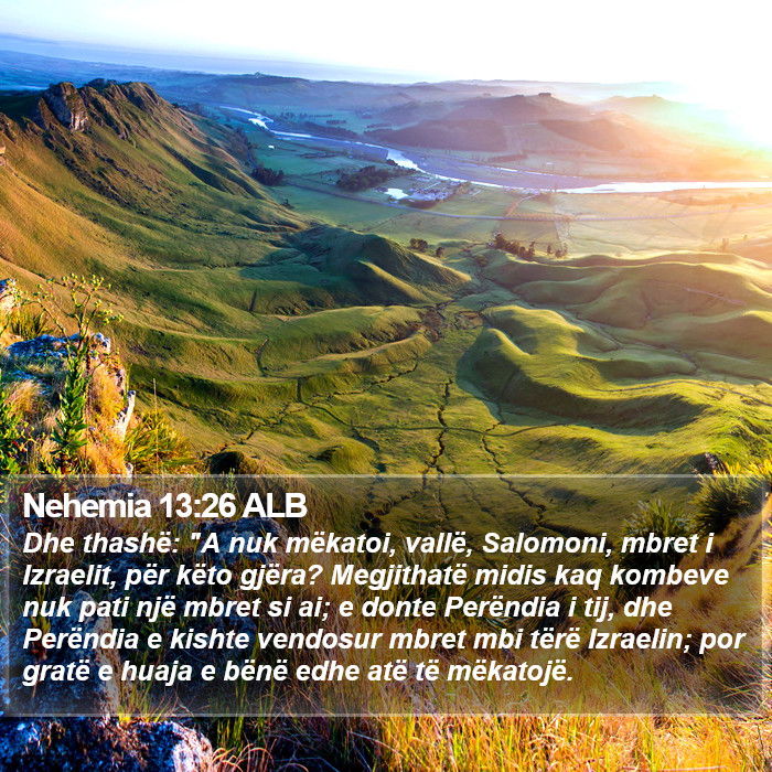 Nehemia 13:26 ALB Bible Study