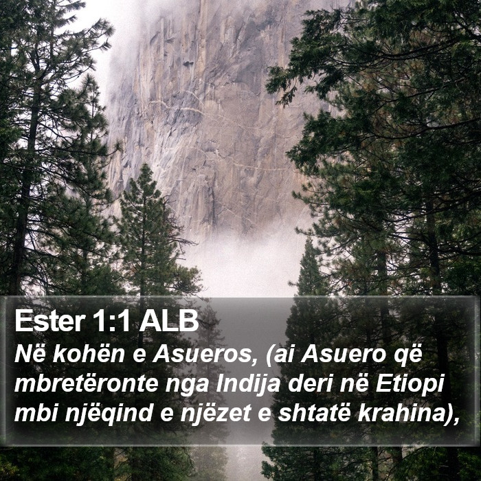 Ester 1:1 ALB Bible Study