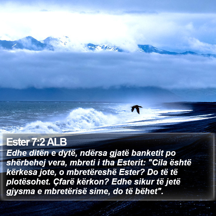 Ester 7:2 ALB Bible Study