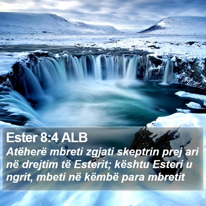 Ester 8:4 ALB Bible Study