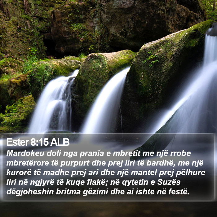 Ester 8:15 ALB Bible Study
