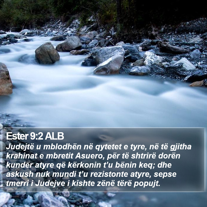 Ester 9:2 ALB Bible Study