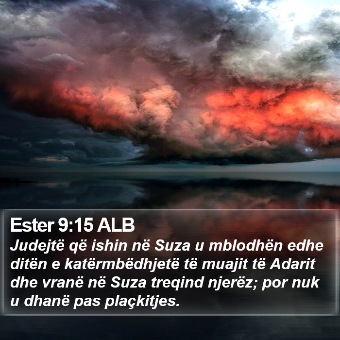 Ester 9:15 ALB Bible Study