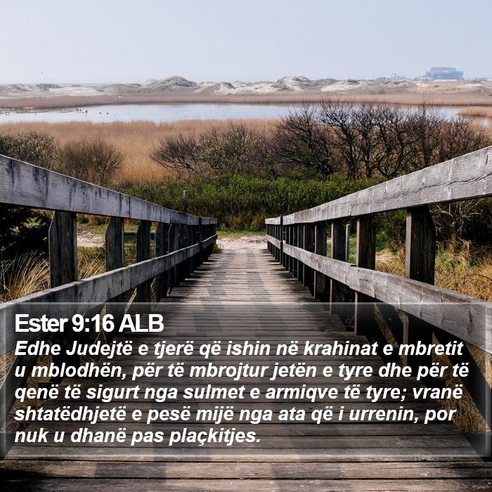 Ester 9:16 ALB Bible Study