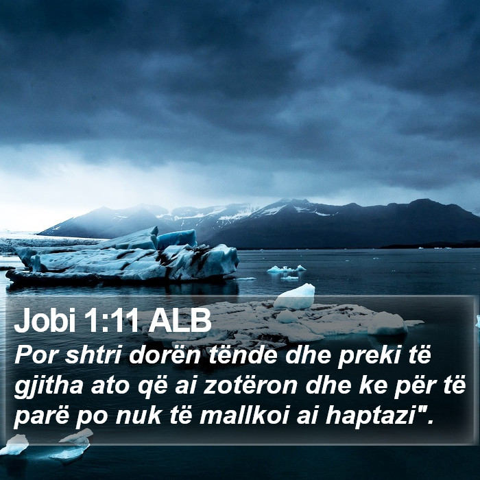 Jobi 1:11 ALB Bible Study