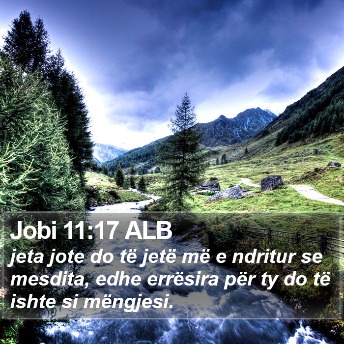 Jobi 11:17 ALB Bible Study
