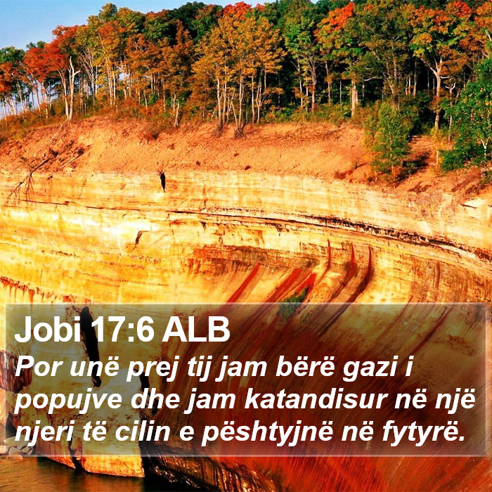 Jobi 17:6 ALB Bible Study