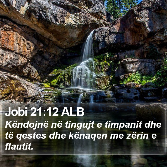 Jobi 21:12 ALB Bible Study