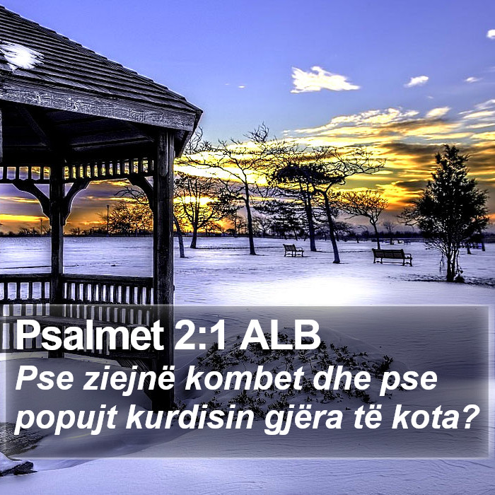 Psalmet 2:1 ALB Bible Study