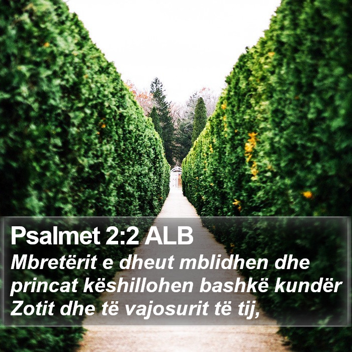 Psalmet 2:2 ALB Bible Study