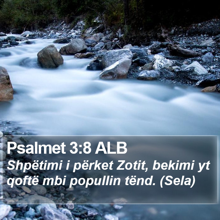 Psalmet 3:8 ALB Bible Study