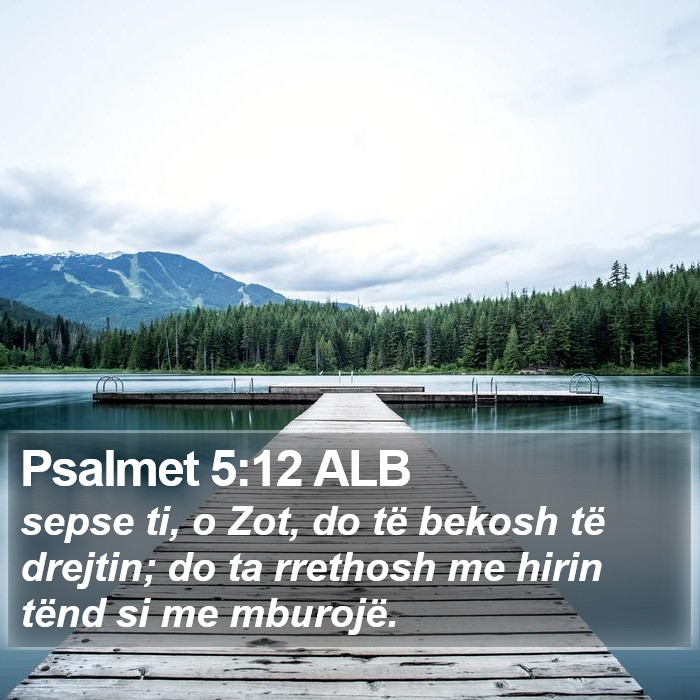 Psalmet 5:12 ALB Bible Study