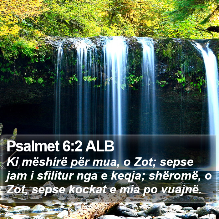 Psalmet 6:2 ALB Bible Study