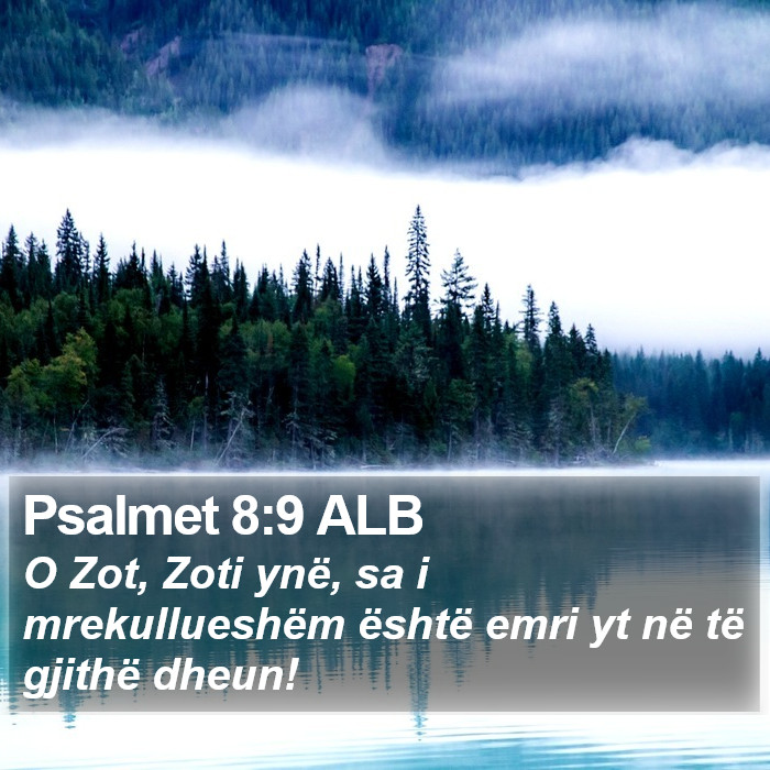 Psalmet 8:9 ALB Bible Study