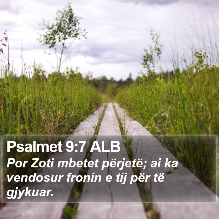 Psalmet 9:7 ALB Bible Study