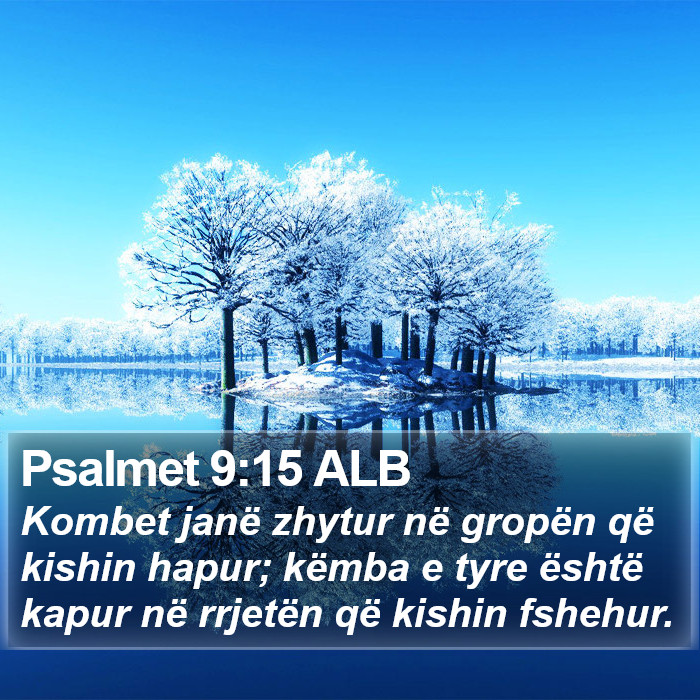 Psalmet 9:15 ALB Bible Study