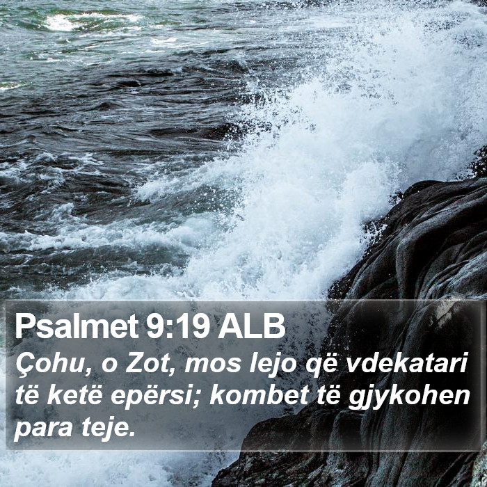 Psalmet 9:19 ALB Bible Study