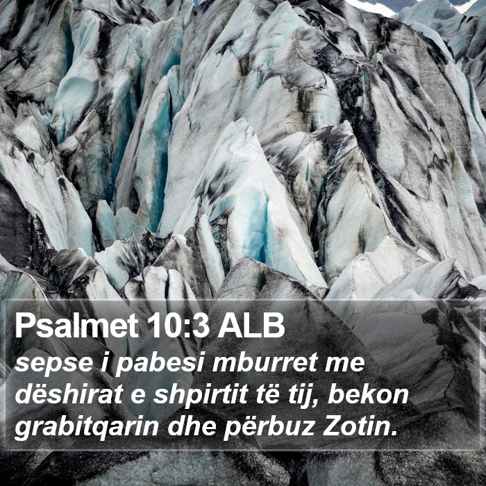 Psalmet 10:3 ALB Bible Study