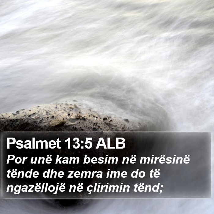 Psalmet 13:5 ALB Bible Study