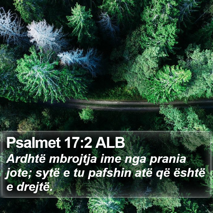 Psalmet 17:2 ALB Bible Study