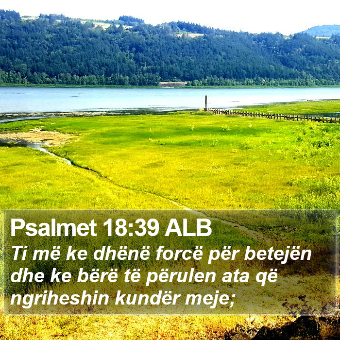 Psalmet 18:39 ALB Bible Study