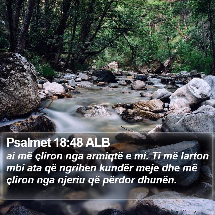 Psalmet 18:48 ALB Bible Study