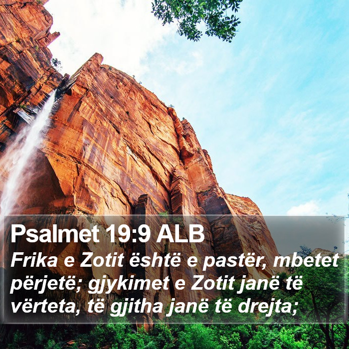 Psalmet 19:9 ALB Bible Study