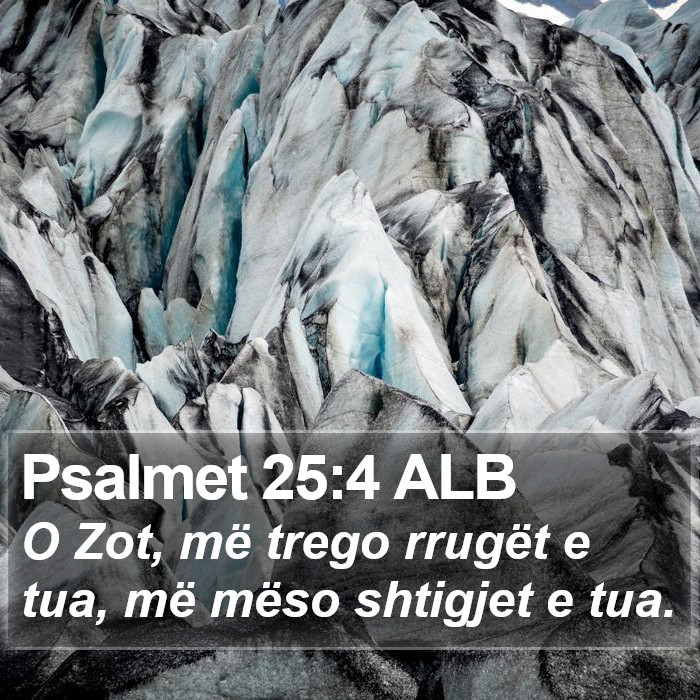 Psalmet 25:4 ALB Bible Study