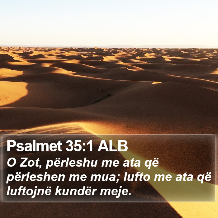 Psalmet 35:1 ALB Bible Study
