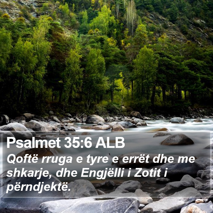 Psalmet 35:6 ALB Bible Study