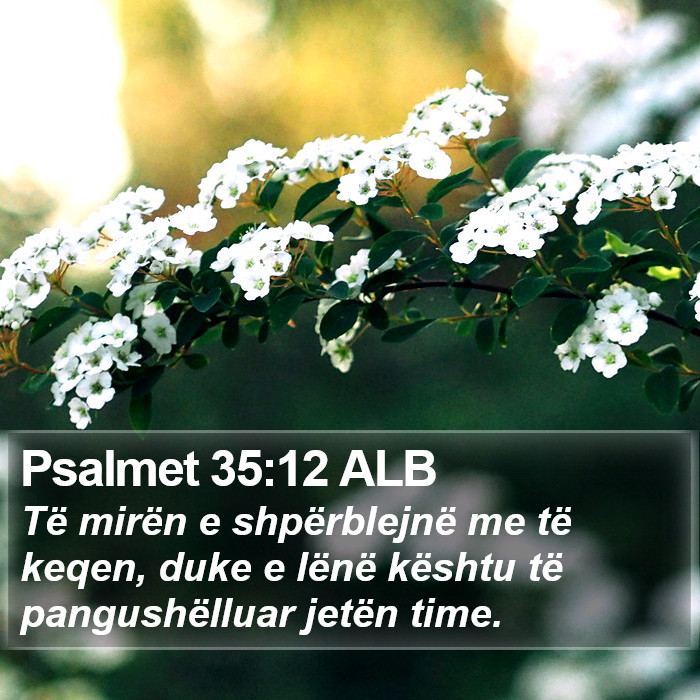 Psalmet 35:12 ALB Bible Study