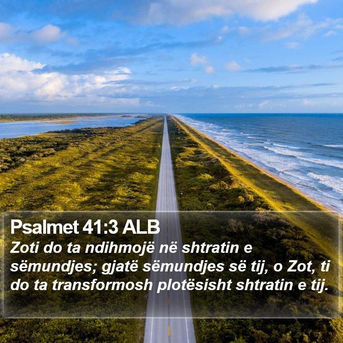 Psalmet 41:3 ALB Bible Study