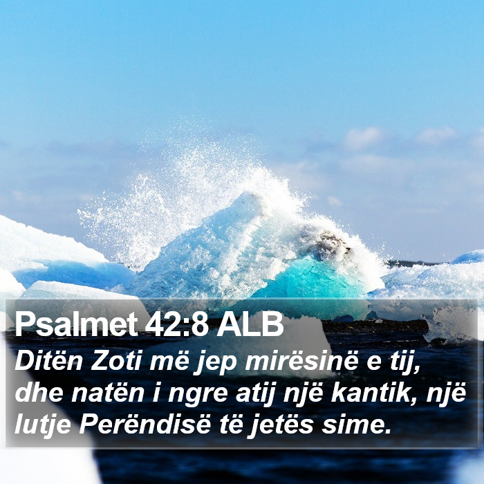 Psalmet 42:8 ALB Bible Study