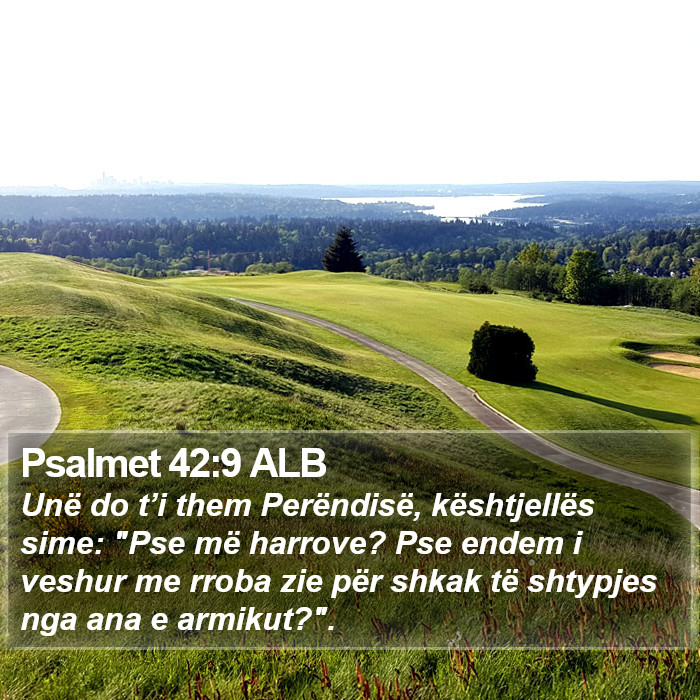 Psalmet 42:9 ALB Bible Study