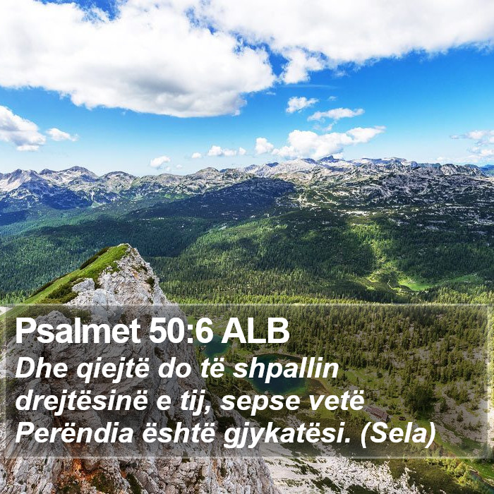 Psalmet 50:6 ALB Bible Study