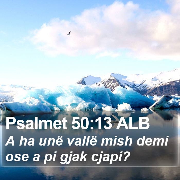 Psalmet 50:13 ALB Bible Study