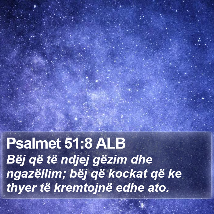 Psalmet 51:8 ALB Bible Study