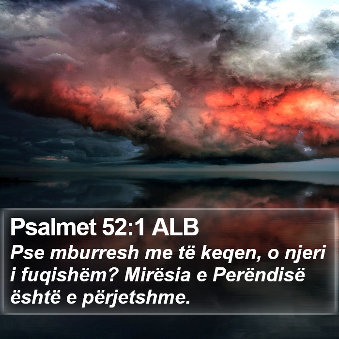 Psalmet 52:1 ALB Bible Study