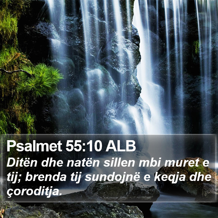 Psalmet 55:10 ALB Bible Study