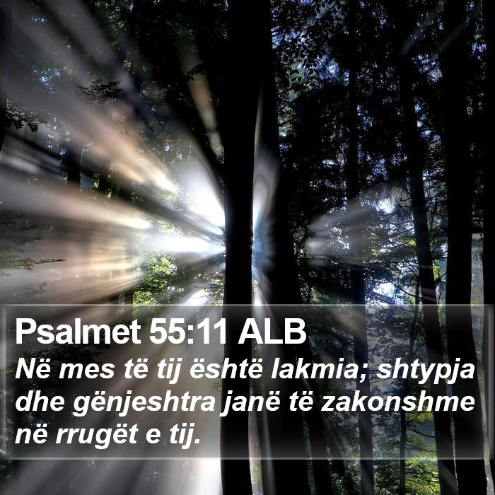 Psalmet 55:11 ALB Bible Study