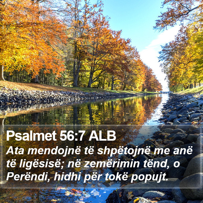 Psalmet 56:7 ALB Bible Study