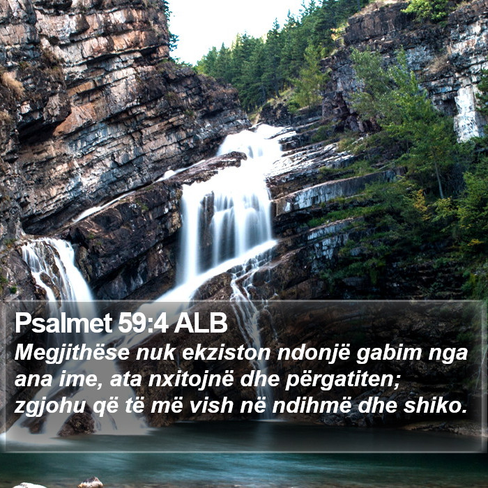 Psalmet 59:4 ALB Bible Study